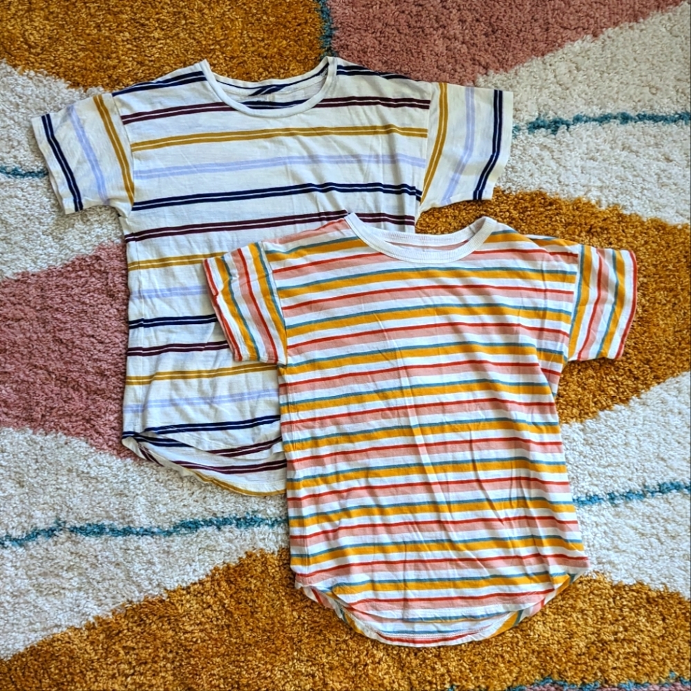 Set of 2 Madewell Striped Tees